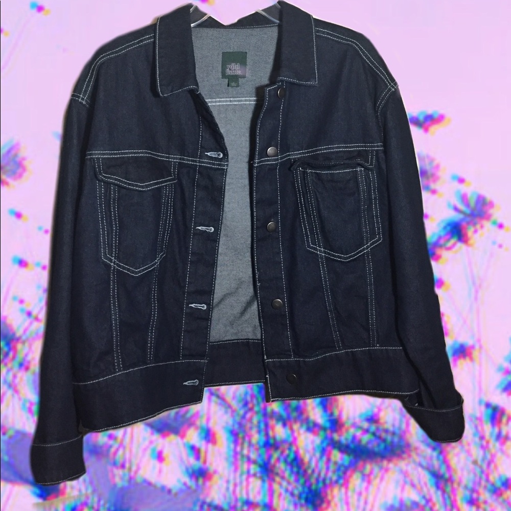 Over sized Jean Jacket